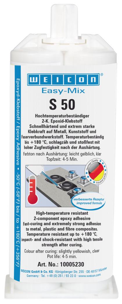 Easy-Mix S 50 Epoxy Adhesive | epoxy adhesive for quick repair and maintenance jobs