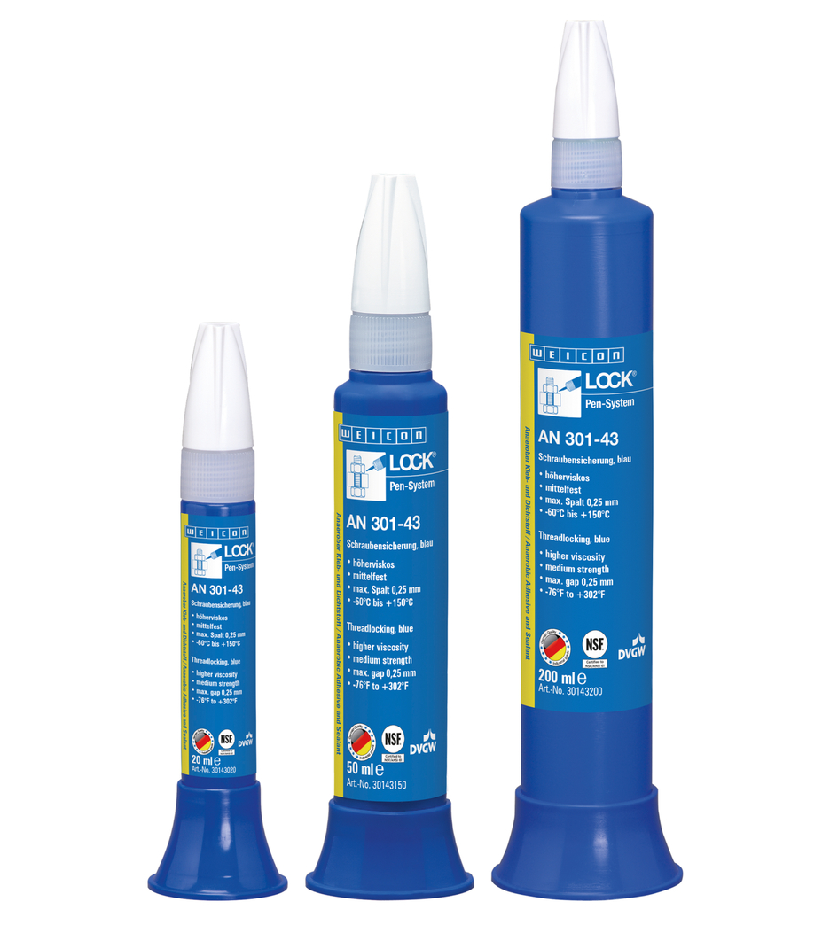 WEICONLOCK® AN 301-43 Threadlocking | medium strength, with drinking water approval