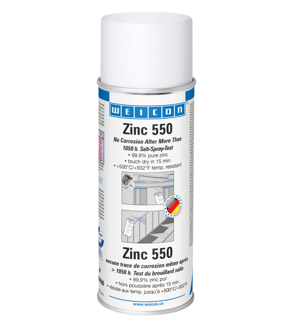 Zinc Spray | cathodic corrosion protection with approval for use in the food sector