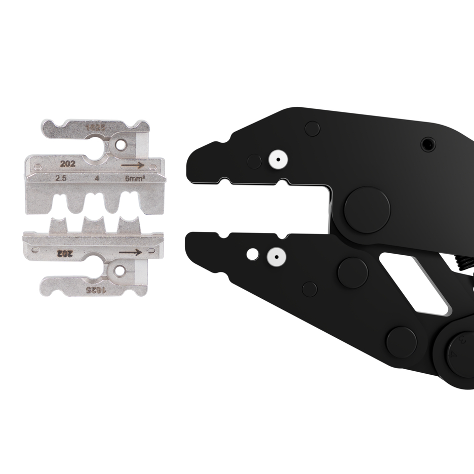 Crimping tool ERGO | for crimping MC4 connectors/insulated wire end ferrules/insulated cable lugs