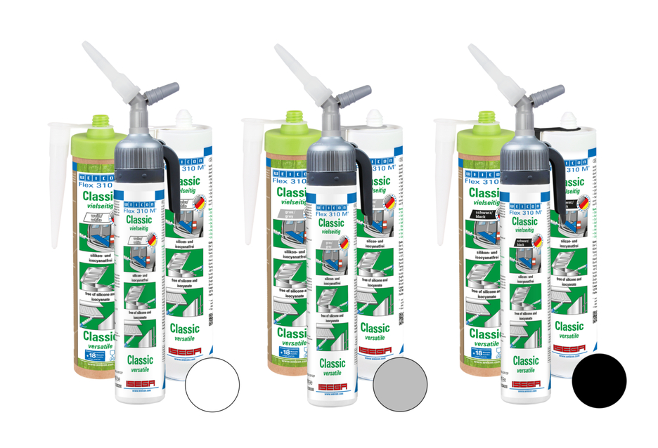 Flex 310 M® Classic MS-Polymer | MS polymer-based elastic adhesive for versatile use