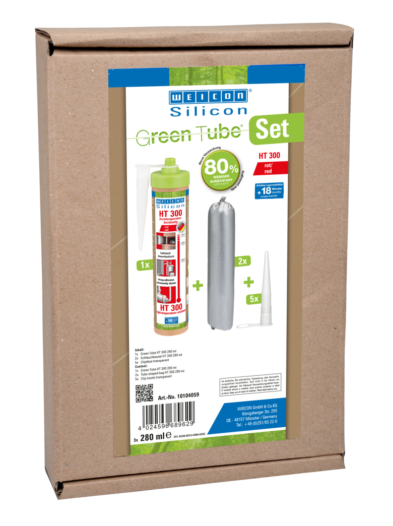 Silicone HT 300 | sealant, high-temperature-resistant up to 300°C