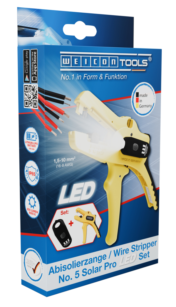 Wire Stripper No. 5 Solar Pro LED Set