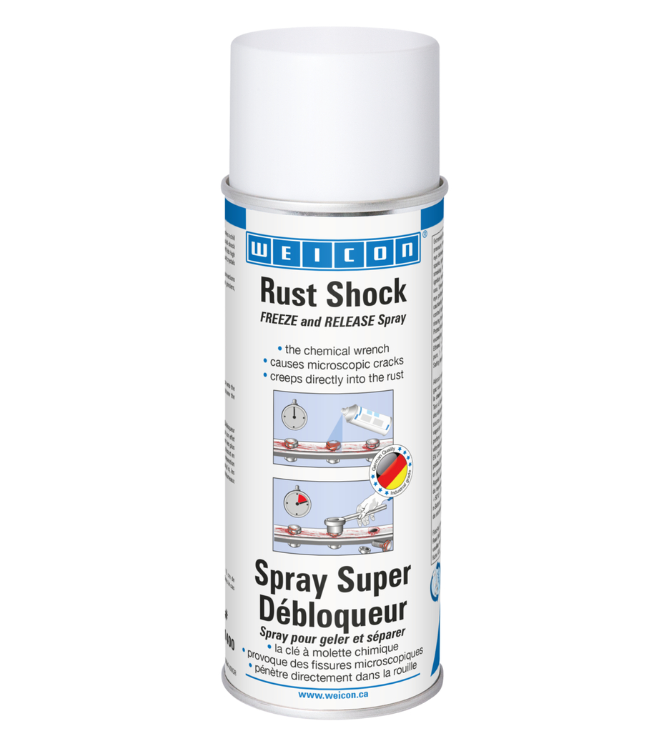 Rust Shock | chemical wrench for loosening screw connections