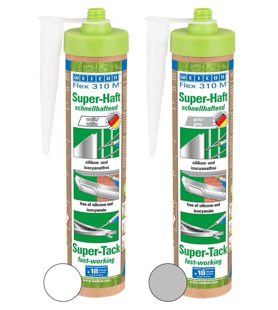 Flex 310 M® Super-Tack MS-Polymer | adhesive and sealant with high initial strength, based on MS-Polymer
