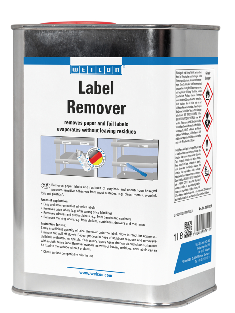 Label Remover | for paper and adhesive labels