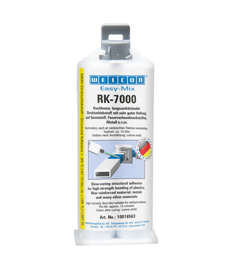 Easy-Mix RK-7000 Structural Acrylic Adhesive | slow-curing structural acrylic adhesive